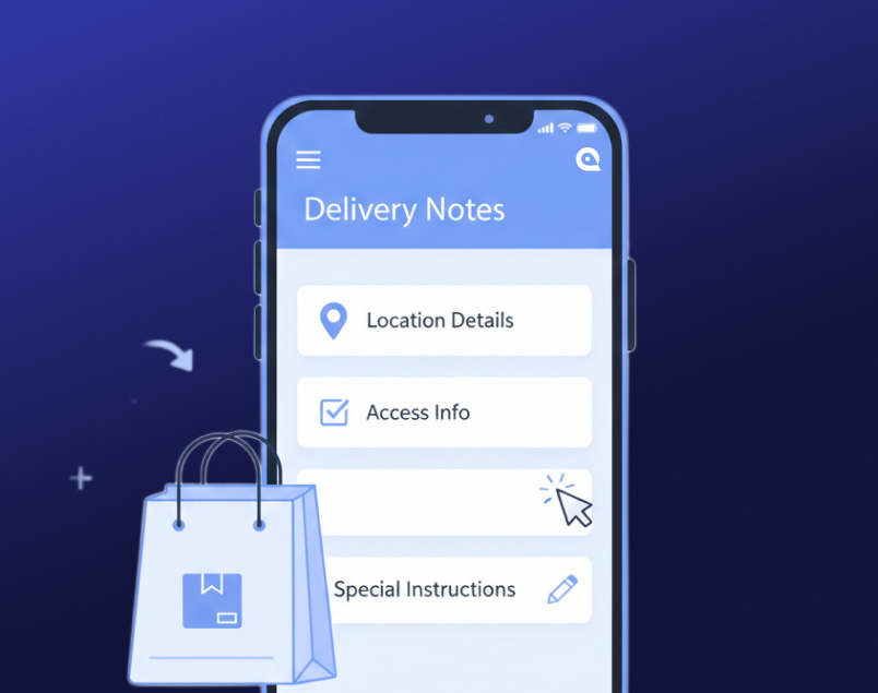 Delivery package handoff